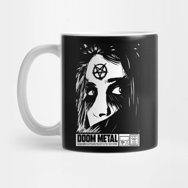 DOOM METAL COMIC by theanomalius_merch